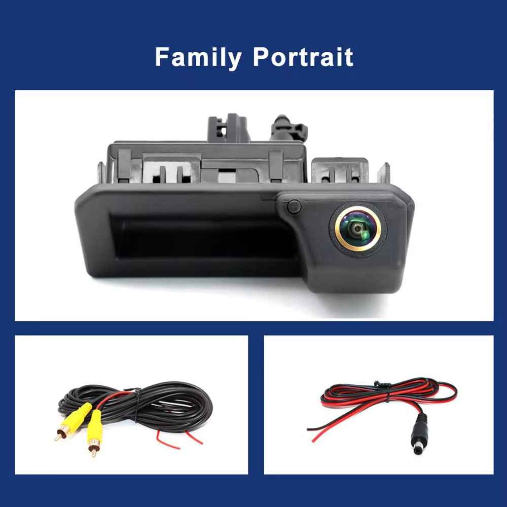 Car AHD 1080P Backup Camera for X5 / X1 / X6 / E39 / E46 170 Degree Fisheye Lens Waterproof Reverse Parking Camera