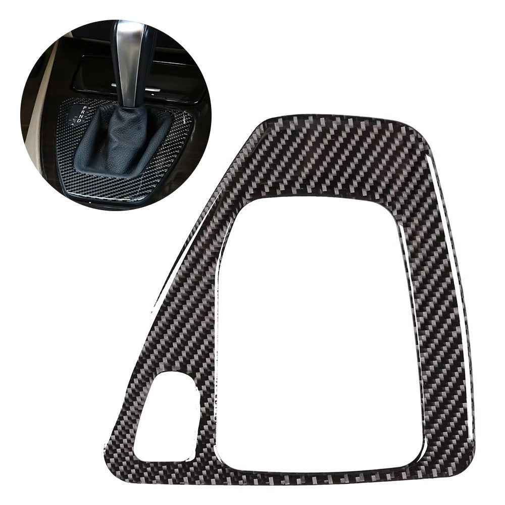 For Old 3 Series E90 E92 Carbon Fiber Car Interior Decal Gear Shift Panel Sticker