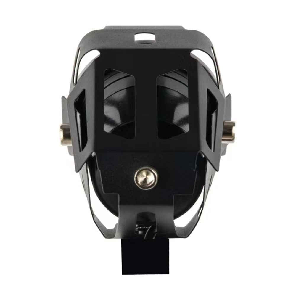 Waterproof Motorcycle Headlight with Bluetooth-compatible Speaker High Low Beam Fog Light - Blue