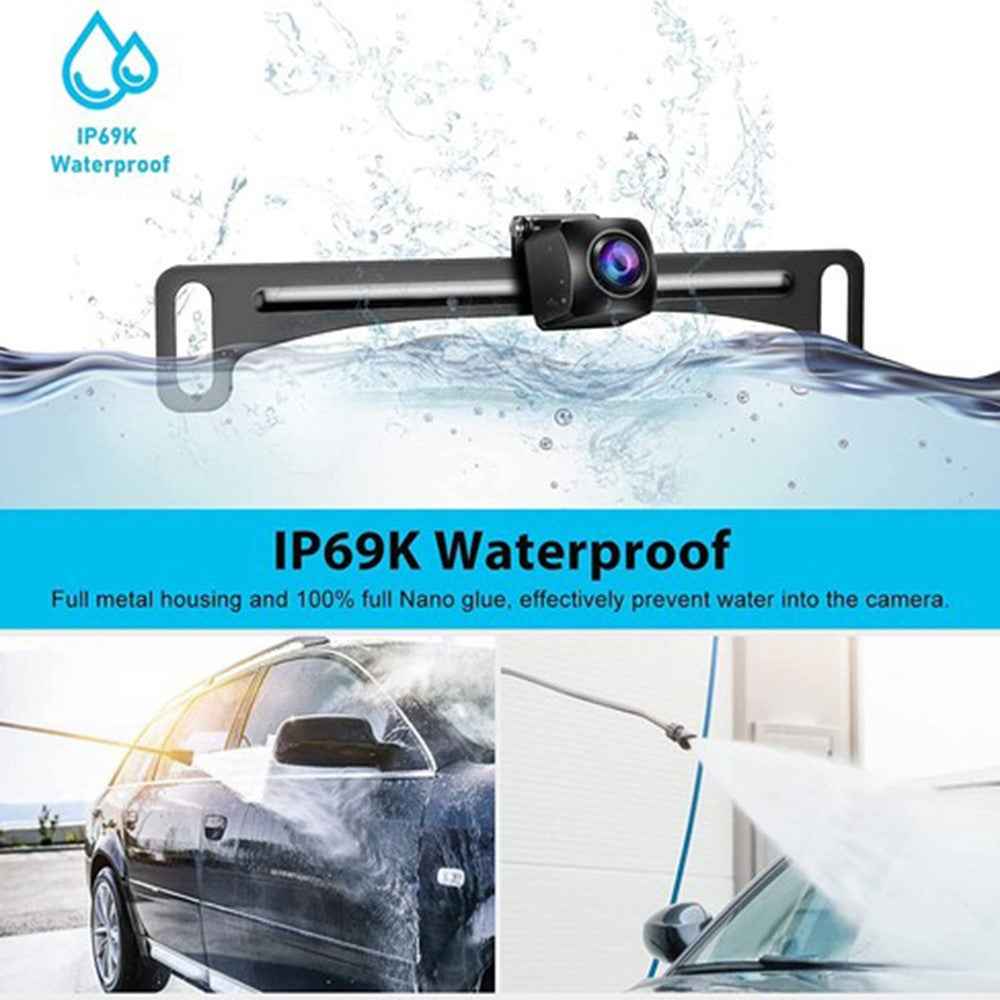 W103A Reverse Parking Real Time Monitoring WiFi Electronic Rearview Mirror Car Wireless Backup Camera