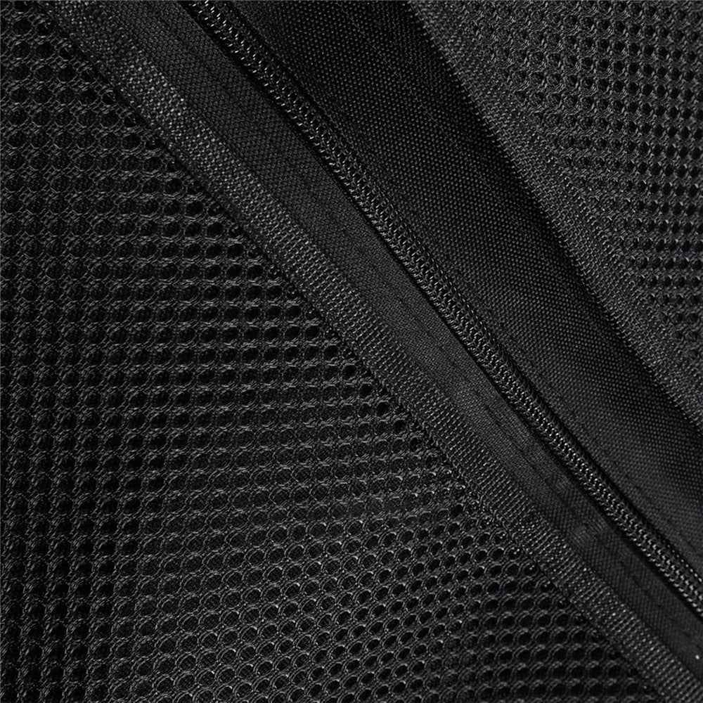 Large Capacity Car Trunk Organizer Backseat Storage Bag Oxford Fabric Multi Pocket Hanging Pouch - Grey