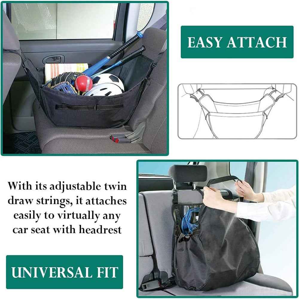 Waterproof Oxford Fabric Car Backseat Hanging Storage Pouch Multipurpose Organizer Bag