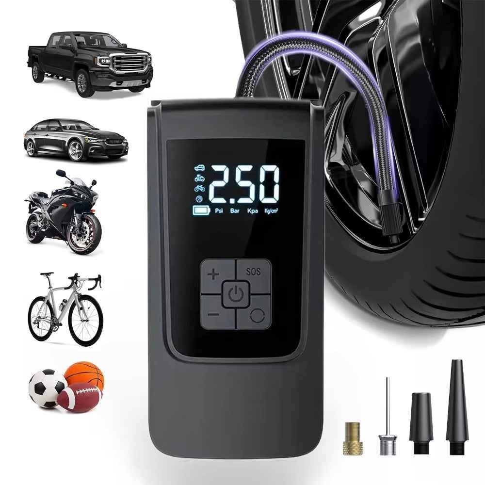 ST-9624B Portable Smart Air Compressor Dual Use Wireless Inflator USB Digital Display Tire Pump