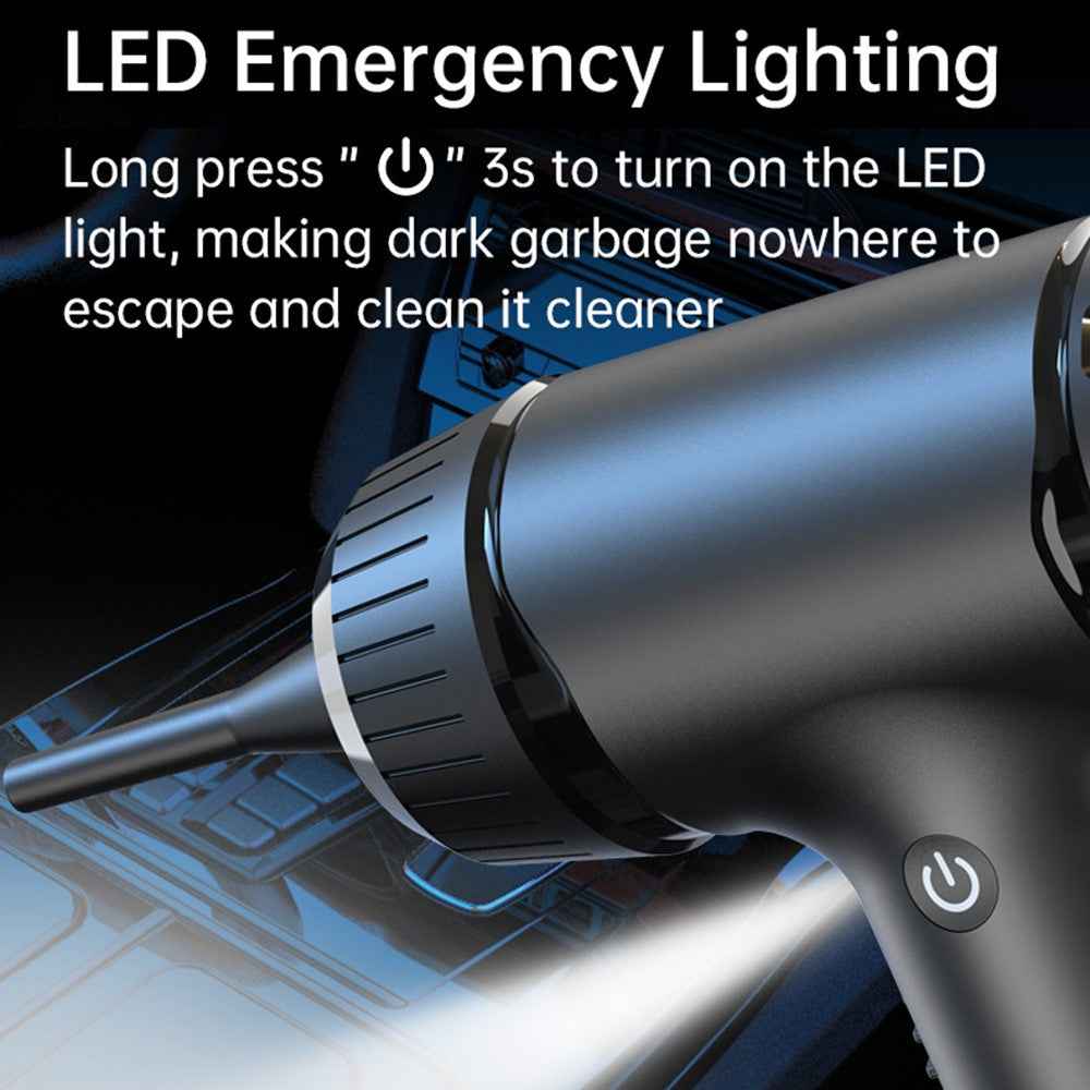D16 50W 42500RPM Portable Air Duster Rechargeable Wireless Handheld Dust Blower for Car / PC / Keyboard