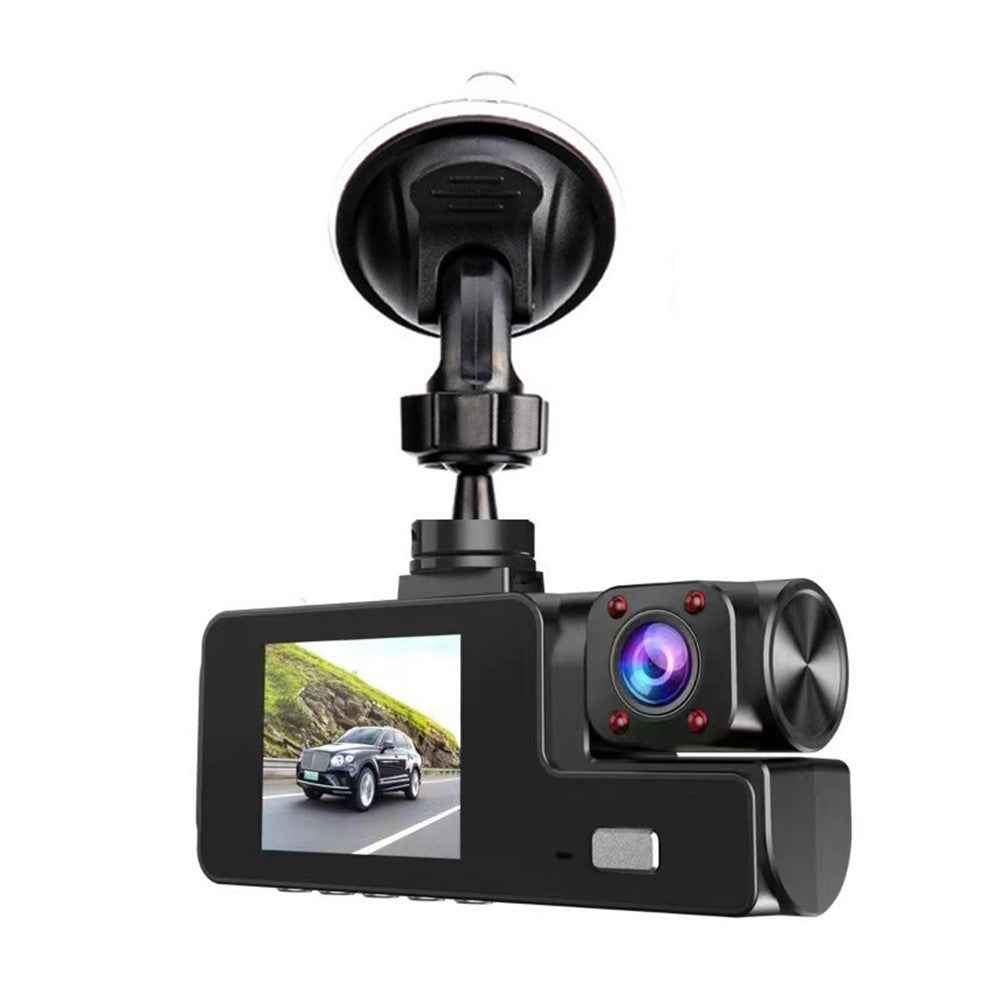 A22 1080P Triple Lens Car Driving Recorder Night Vision WiFi Dash Cam with Rearview Backup Camera