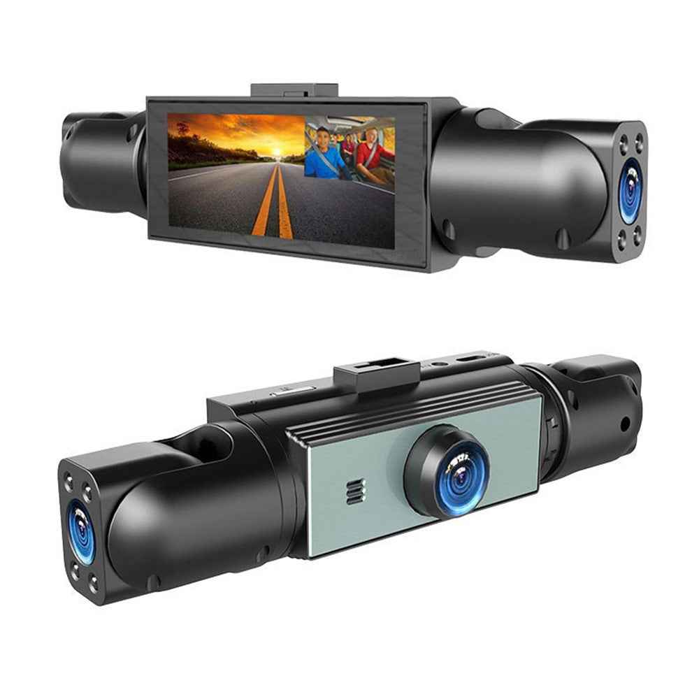 4 Lens Dash Cam 1080P HD Car DVR Video Recorder Multi Channel Front / Rear / Side View for Vehicle Security