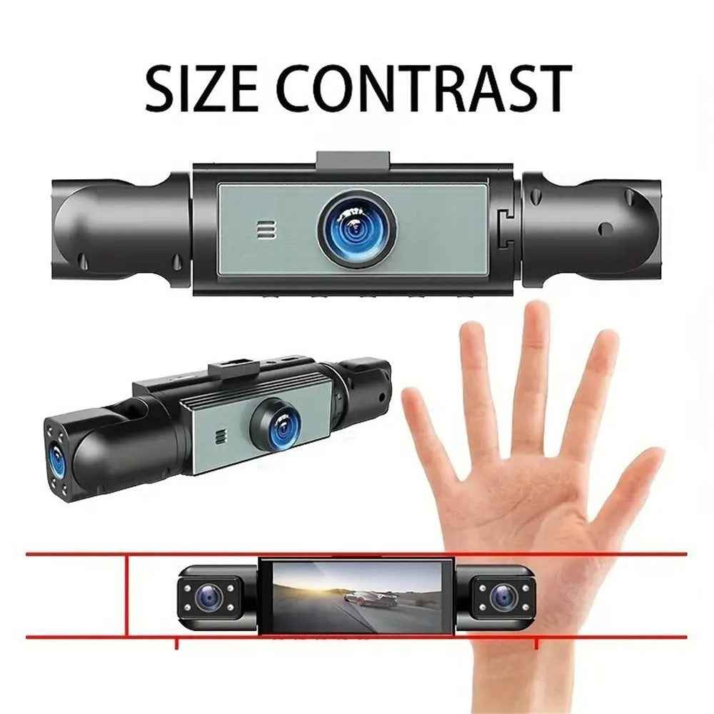 4 Lens Dash Cam 1080P HD Car DVR Video Recorder Multi Channel Front / Rear / Side View for Vehicle Security