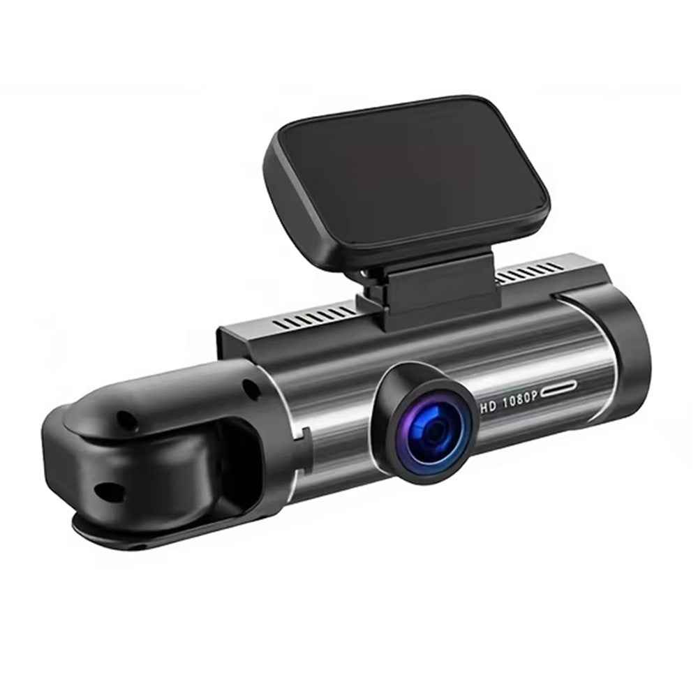 WiFi HD Dual Lens Dash Cam for Front and Inside Recording Night Vision Wide Angle Reversing Image Recorder