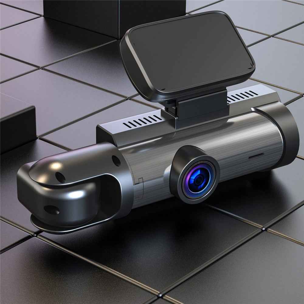 WiFi HD Dual Lens Dash Cam for Front and Inside Recording Night Vision Wide Angle Reversing Image Recorder