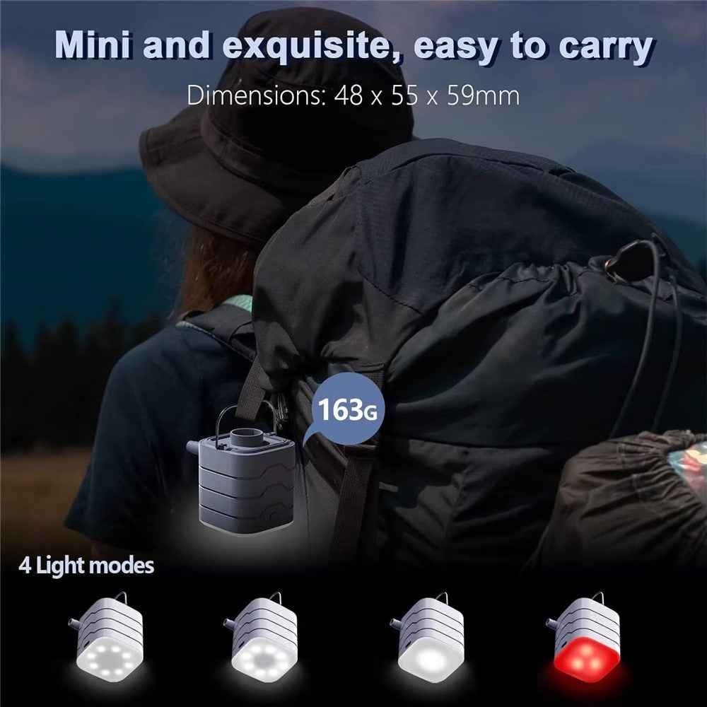 H9728 Portable Wireless Air Pump 35W 3.5kPa Rechargeable Electric Inflator Deflator for Swimming Rings Air Beds
