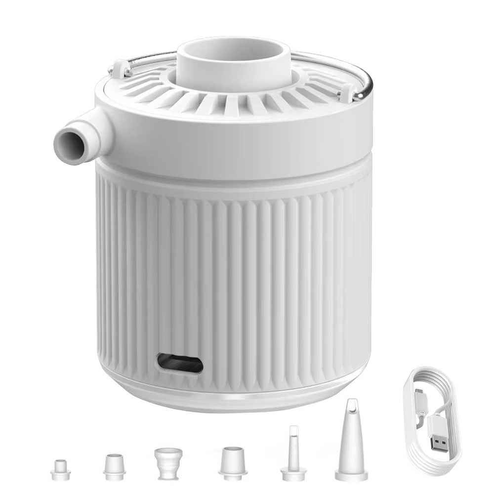 H9726 35W 3.5kPa Mini Electric Inflator with LED Light Portable Wireless Air Pump for Swimming Rings Air Beds