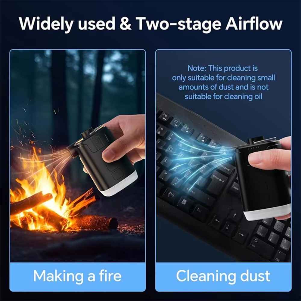 H9727 Multifunction Mini Inflator Portable Wireless Air Pump with LED Light and Power Bank Function