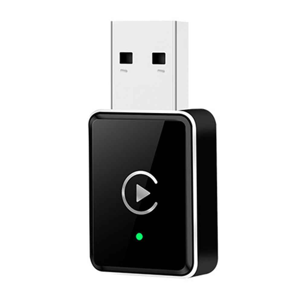 EC02-A USB Mini Wired to Wireless CarPlay Android Auto Adapter 2 in 1 Car Connectivity Box