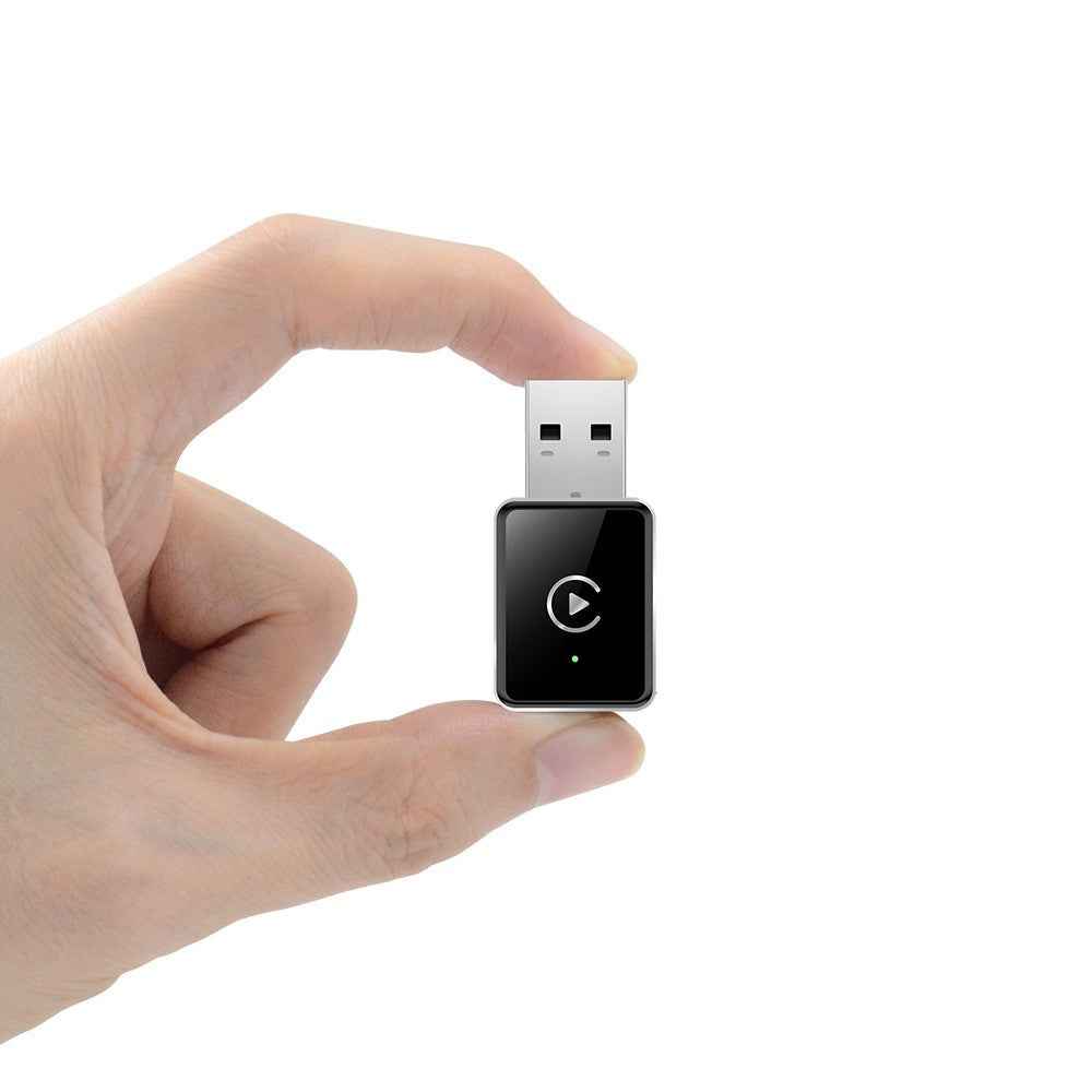 EC02-A USB Mini Wired to Wireless CarPlay Android Auto Adapter 2 in 1 Car Connectivity Box