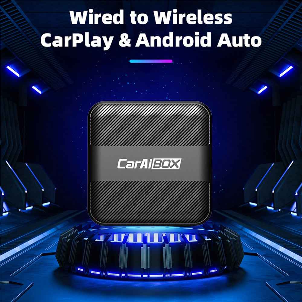 EC05-C CarPlay Android Auto Adapter Wired to Wireless Converter 2 in 1 Car Connectivity Box