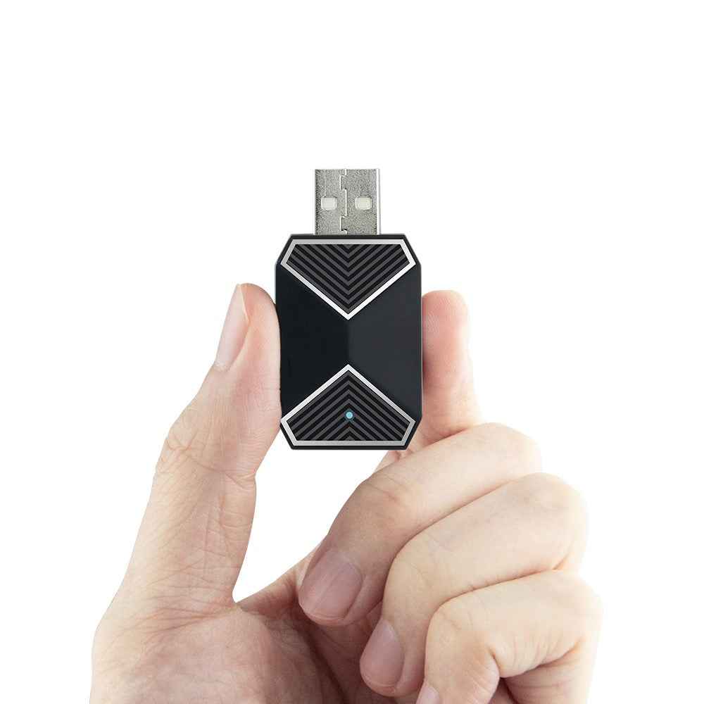 EC10-C USB Mini Wired to Wireless CarPlay Box Android Auto 2 in 1 Car Connectivity Hub