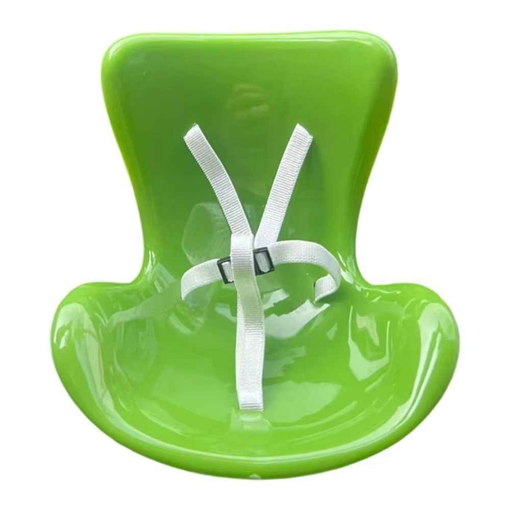 For Labubu Mini Plush Doll Safety Seat Car Air Outlet Mount Ornament Interior Decoration - Green