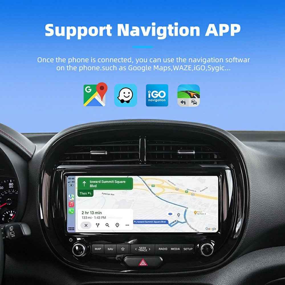 USB Mini Wireless CarPlay Android Auto 2 in 1 Adapter for Built-In Carplay / Android Auto Vehicles