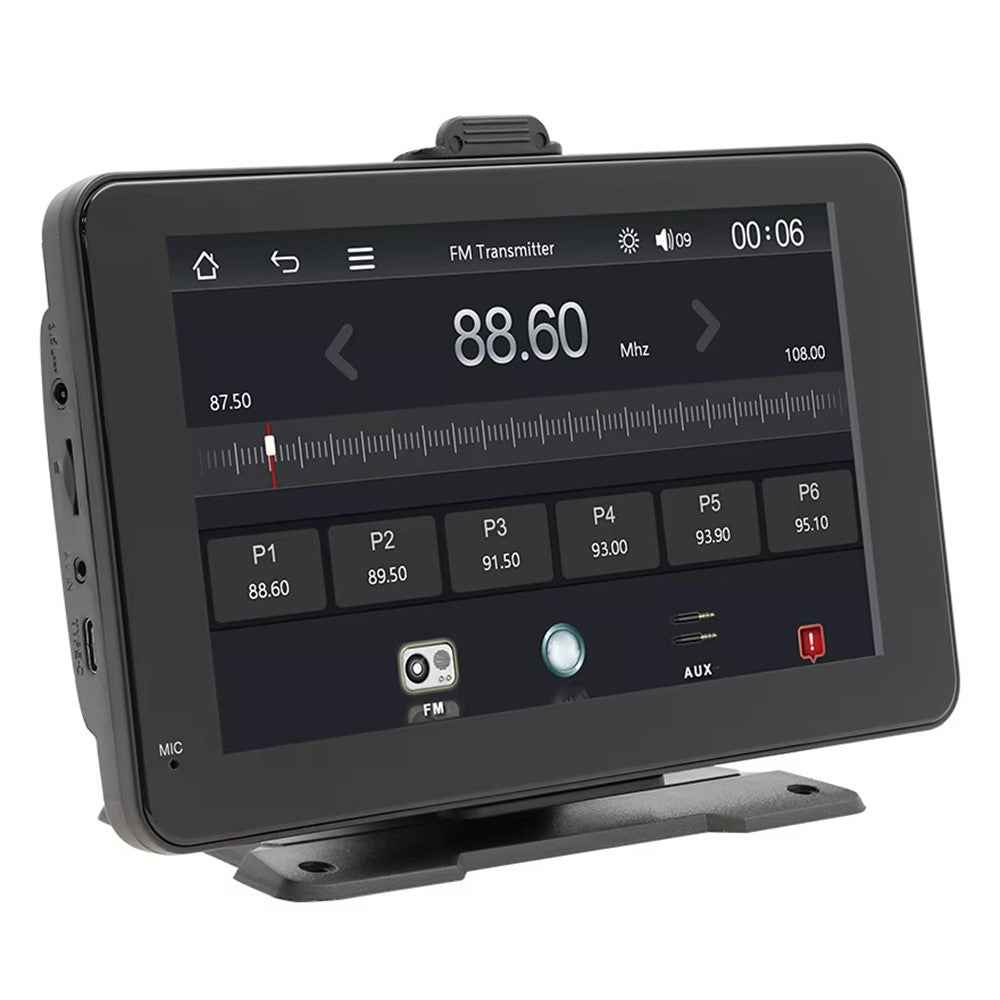 B5320R 7 Inch Carplay Car Navigation HD Camera Dash Cam Bluetooth-compatible MP5 Player for Android iPhone