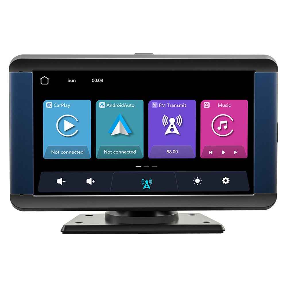 B300R 7 Inch Portable Car MP5 Player Built In Driving Recorder Bluetooth-compatible Wireless CarPlay