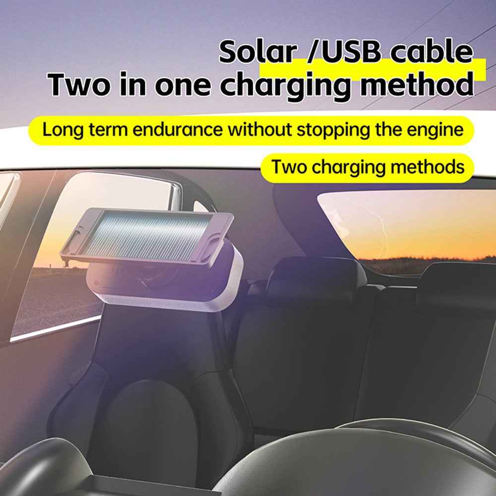 T14 Solar  /  USB Charging Tire Pressure Monitoring System Car TPMS with 4 External Sensors