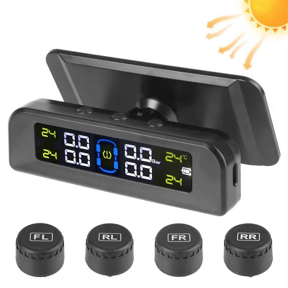 TY05 4 External Sensors Real Time Display Smart Tire Pressure Monitoring System for Car TPMS