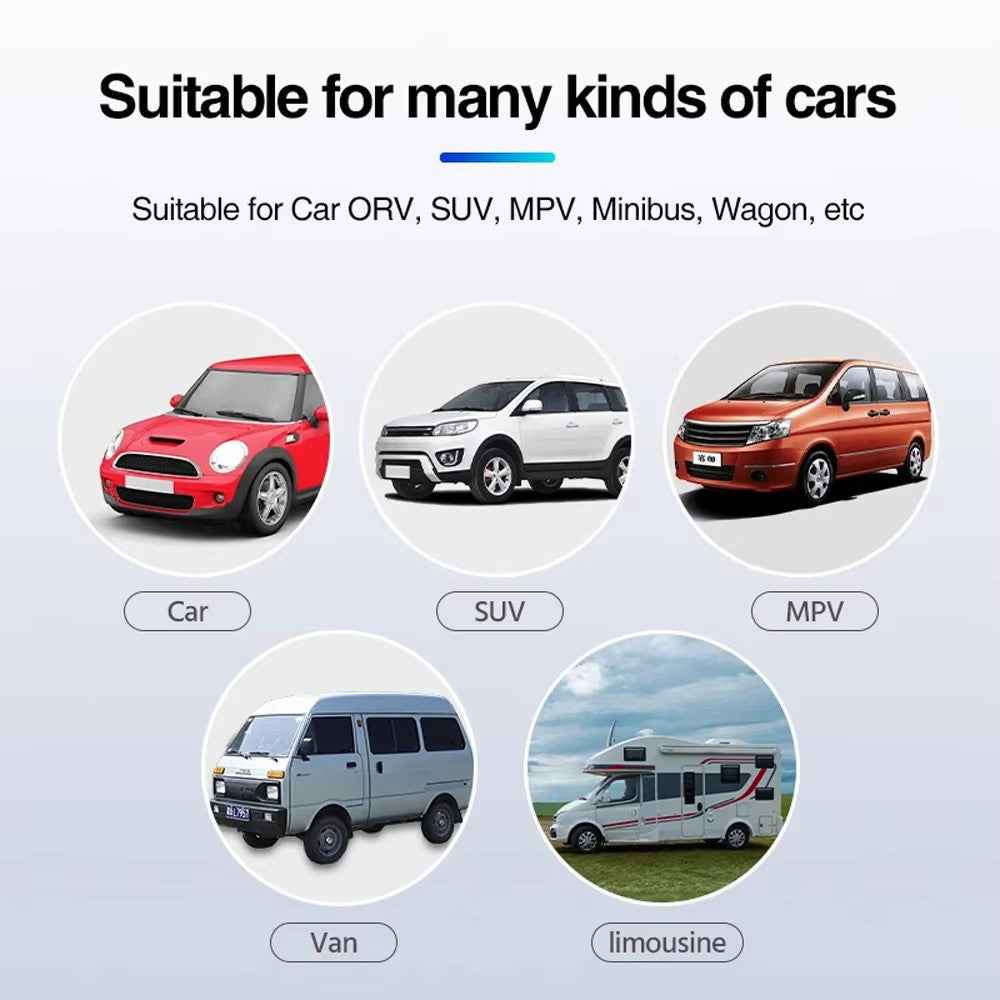 TY05 4 External Sensors Real Time Display Smart Tire Pressure Monitoring System for Car TPMS