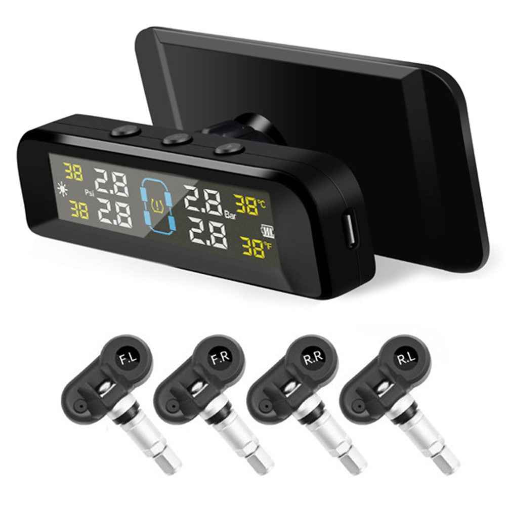 TY05 4 Internal Sensors Real Time Display Smart Tire Pressure Monitoring System for Car TPMS