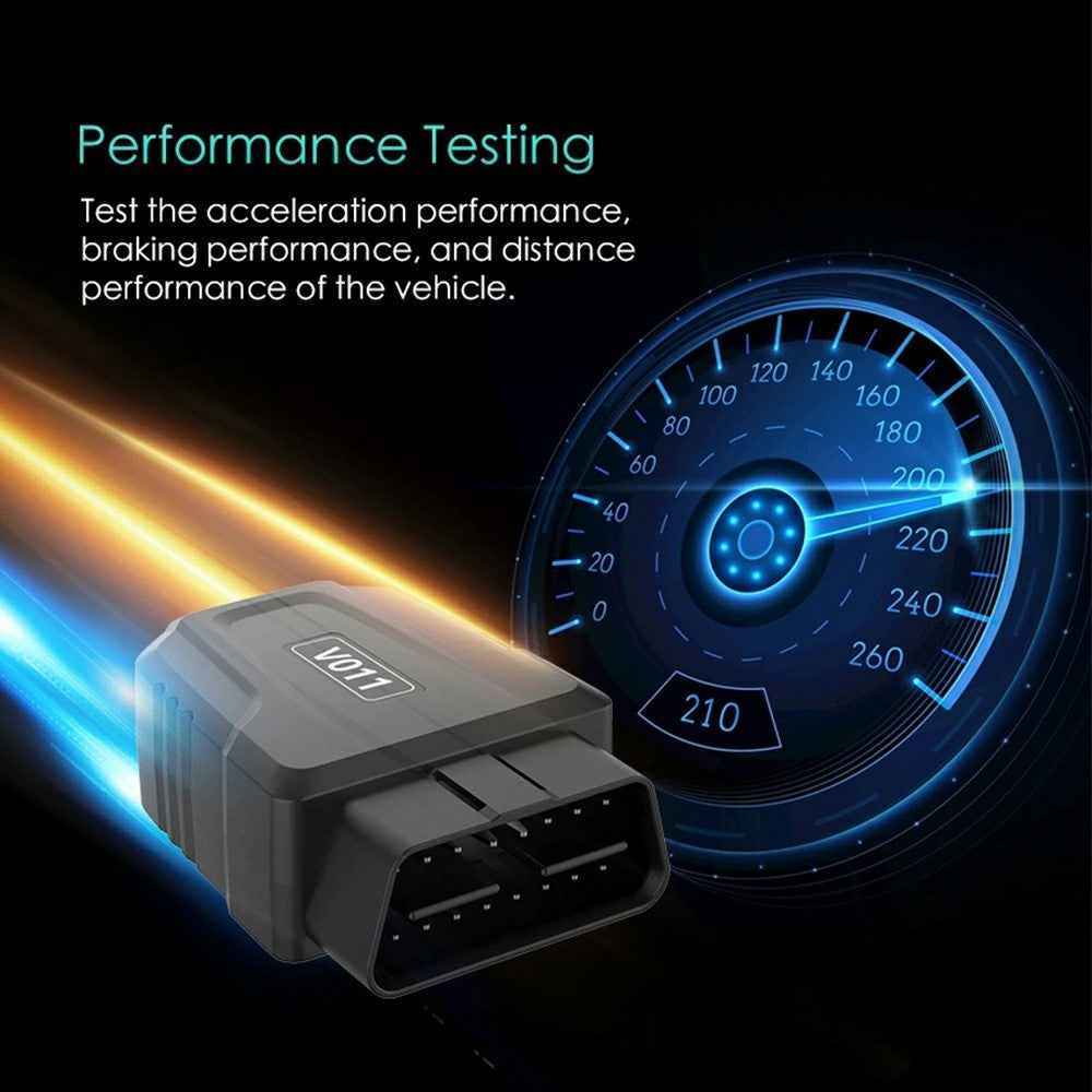 V011 Bluetooth-compatible OBD2 Car Diagnostic Scanner for iOS  /  Android Engine Light Fault Code Reader