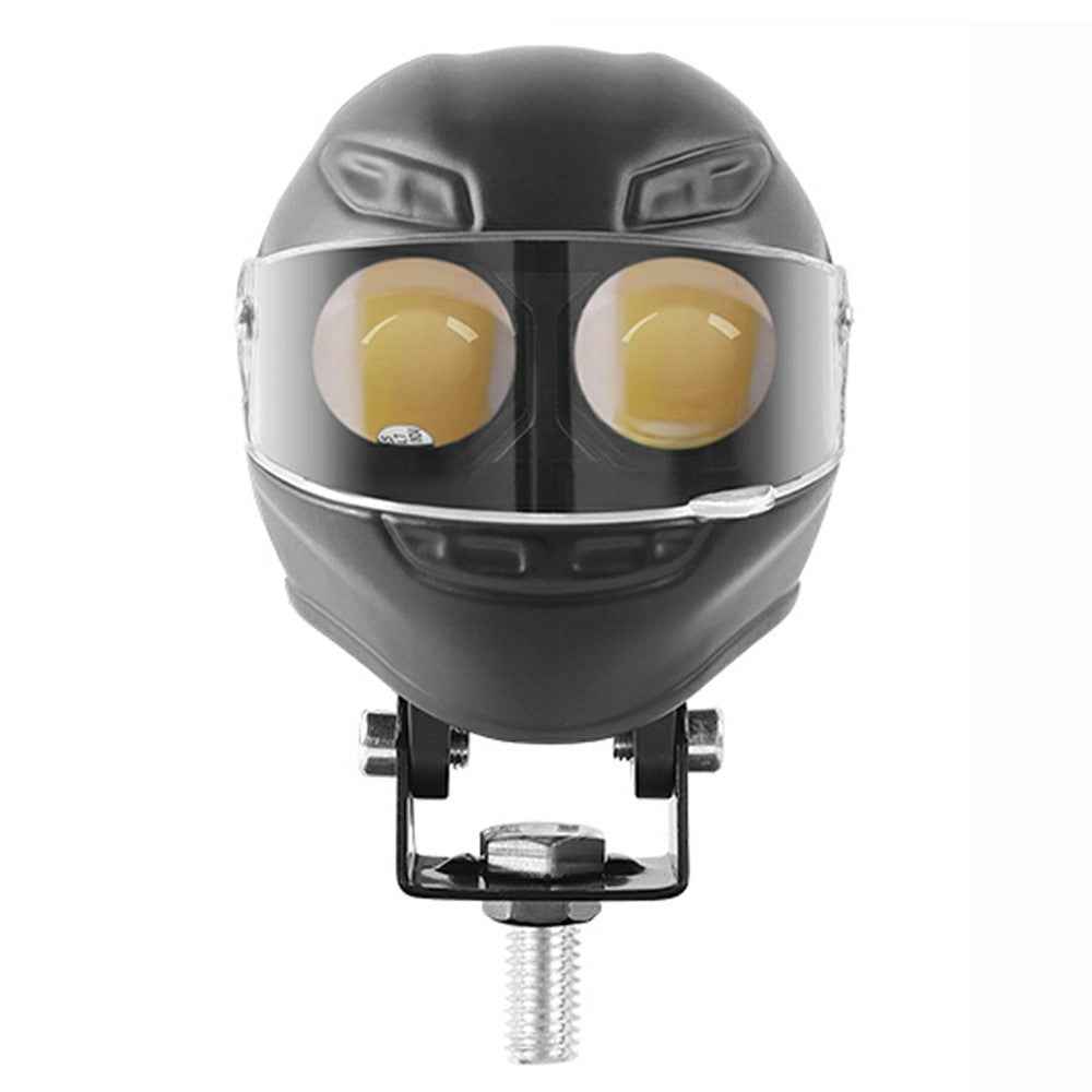 20W Motorcycle LED Headlight Fog Lamp IP68 Waterproof High Low Beam Auxiliary Spotlight for Scooter