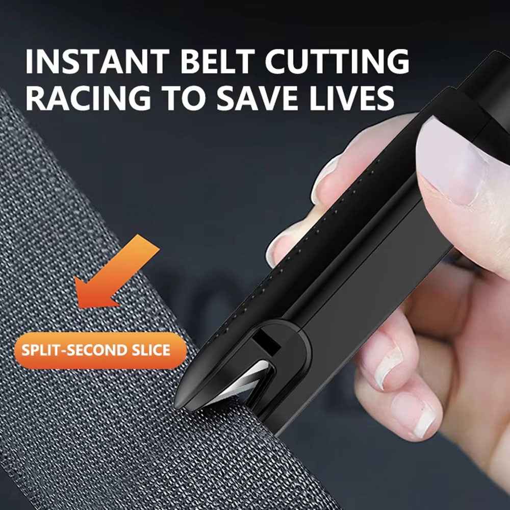 Car Emergency Escape Tool Multifunction Safety Hammer Window Breaker with Seatbelt Cutter