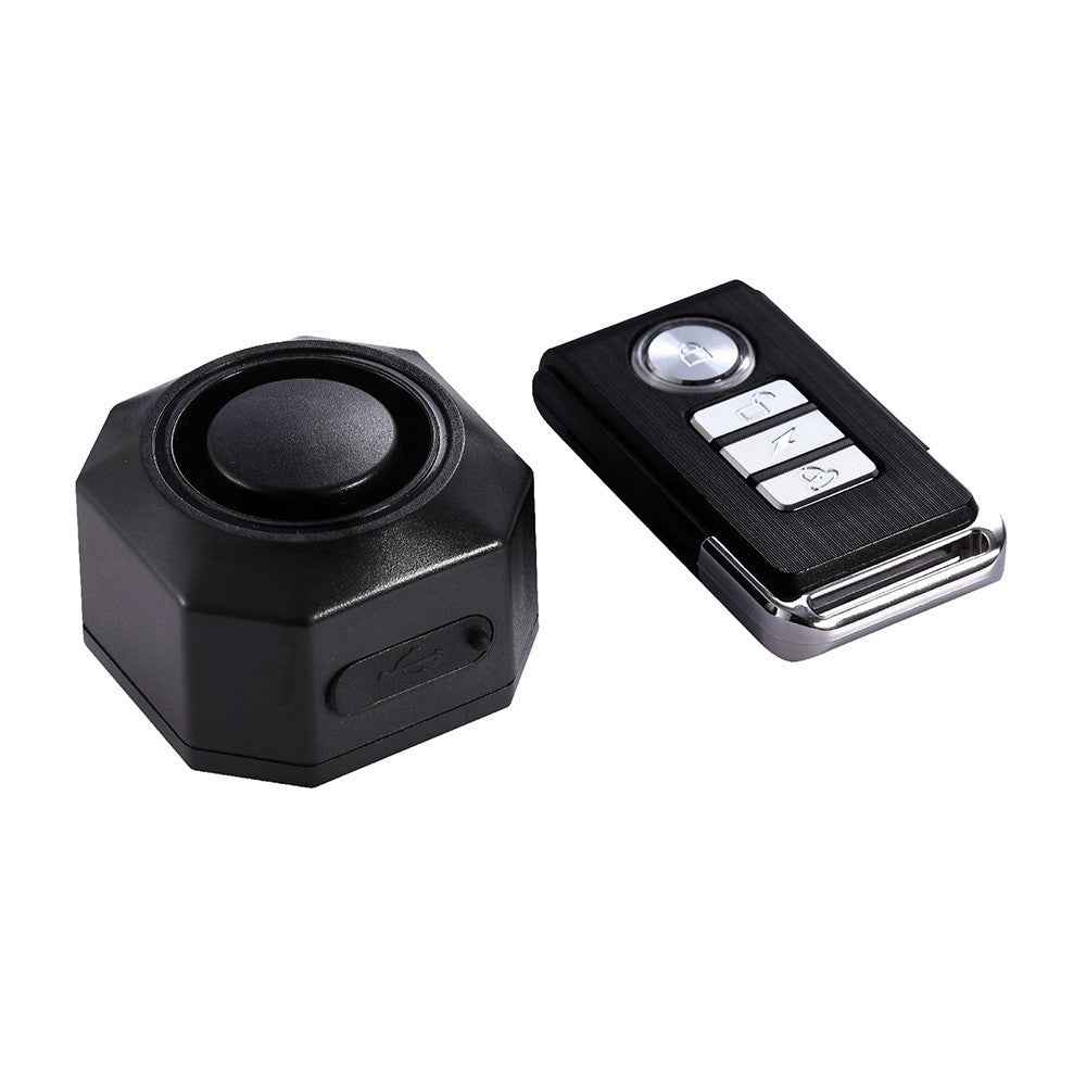 SF32 Waterproof Motorcycle Anti Theft Alarm USB Rechargeable Wireless Bicycle Alarm System with Remote