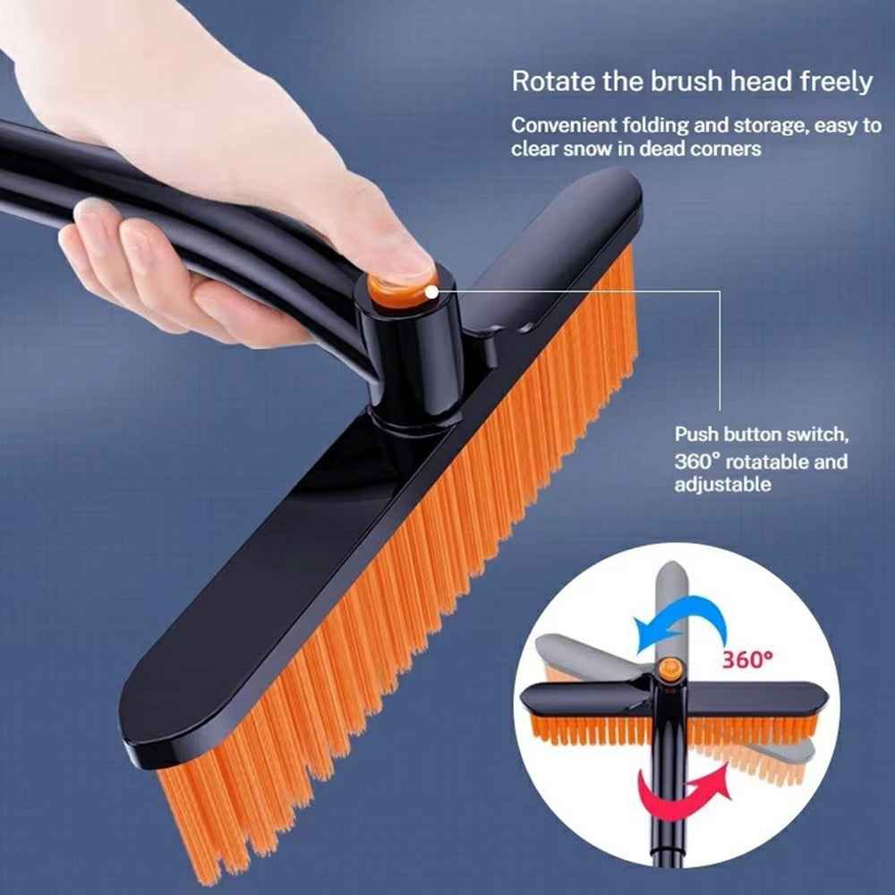 ST-3908 Telescopic handle Windshield Cleaner for Vehicles 2 in 1 360 Degree Rotatable Car Snow Brush Ice Scraper