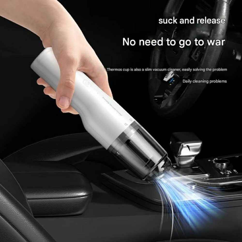 Portable Wireless Handheld Vacuum Cleaner Metal Filter High Power Suction Blower for Car Home