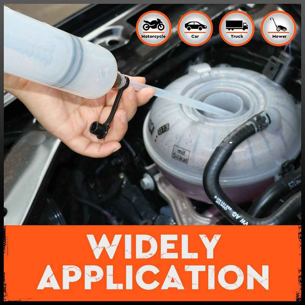 500CC Car Oil Fluid Extractor Transparent Manual Oil Suction Pump Oil Transfer Change Pump