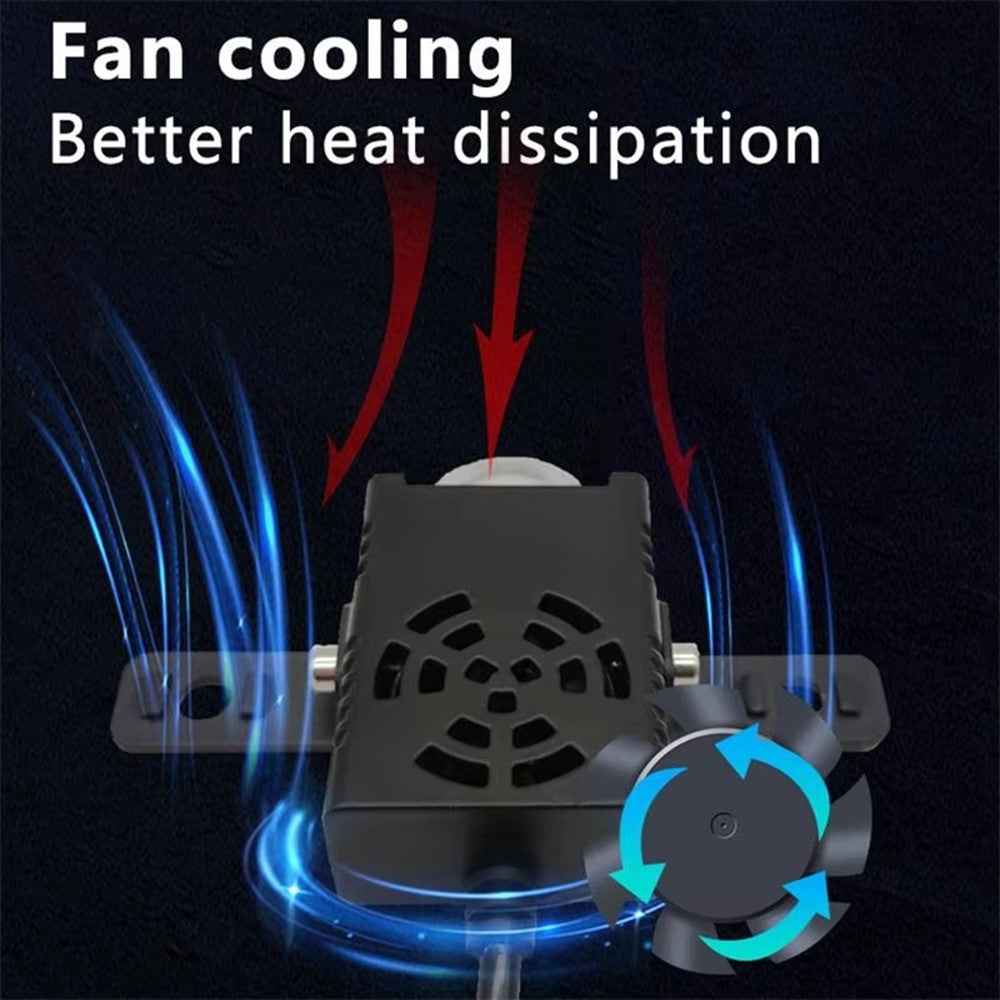 Car LED Spotlight IP67 Waterproof Yellow and White Light High Low Beam Lamp for Truck / SUV / ATV