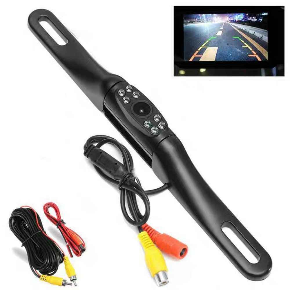 License Plate Frame Car Camera HD Infrared Night Vision Rear View Reversing Camera for Sedan SUV Truck RV