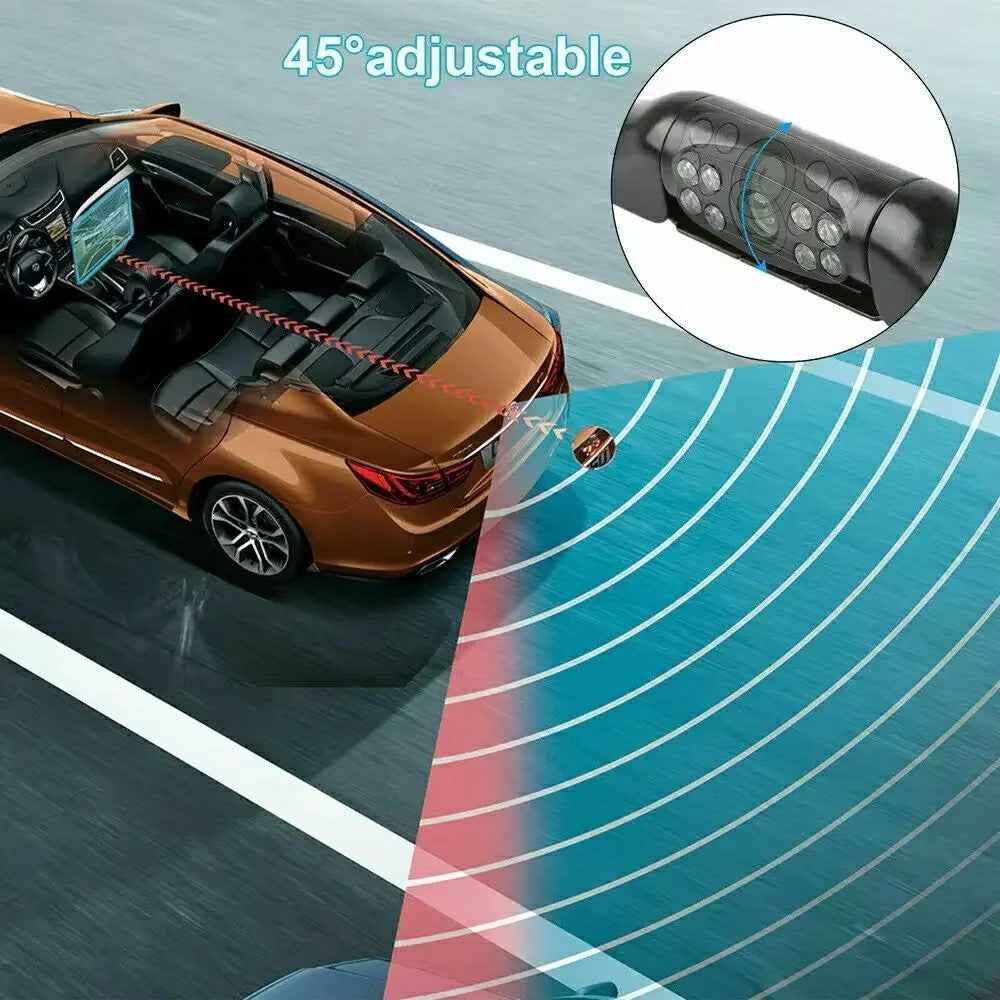 License Plate Frame Car Camera HD Infrared Night Vision Rear View Reversing Camera for Sedan SUV Truck RV