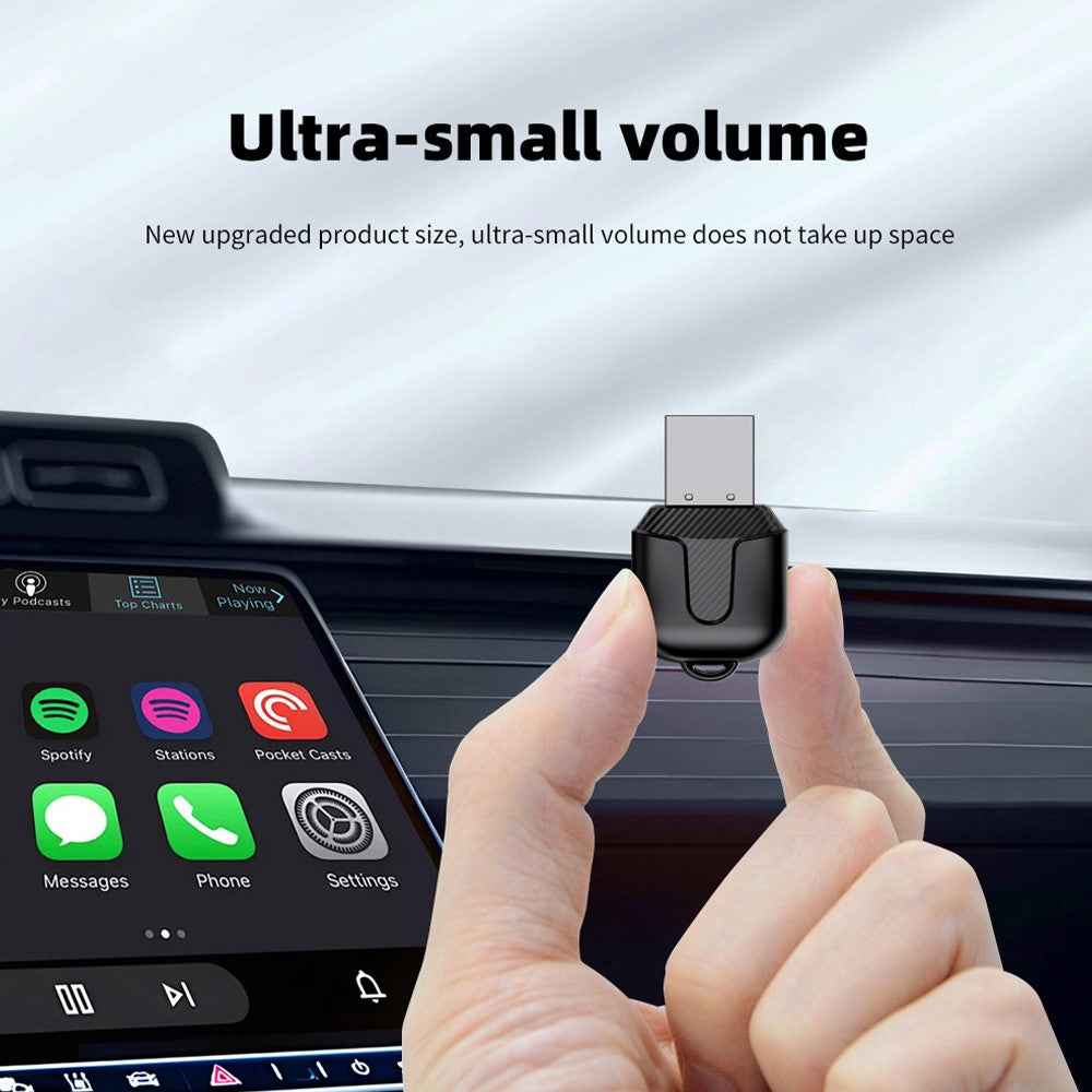 M25 2 in 1 For CarPlay  /  Android Auto Wired to Wireless Car Adapter Bluetooth-compatible 5.4 AI Box USB Dongle