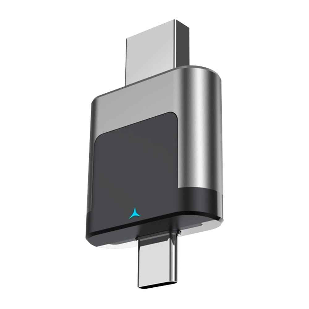 M28 2 in 1 Type C + USB Wireless CarPlay AI Box Android Auto Wired to Wireless Car Adapter