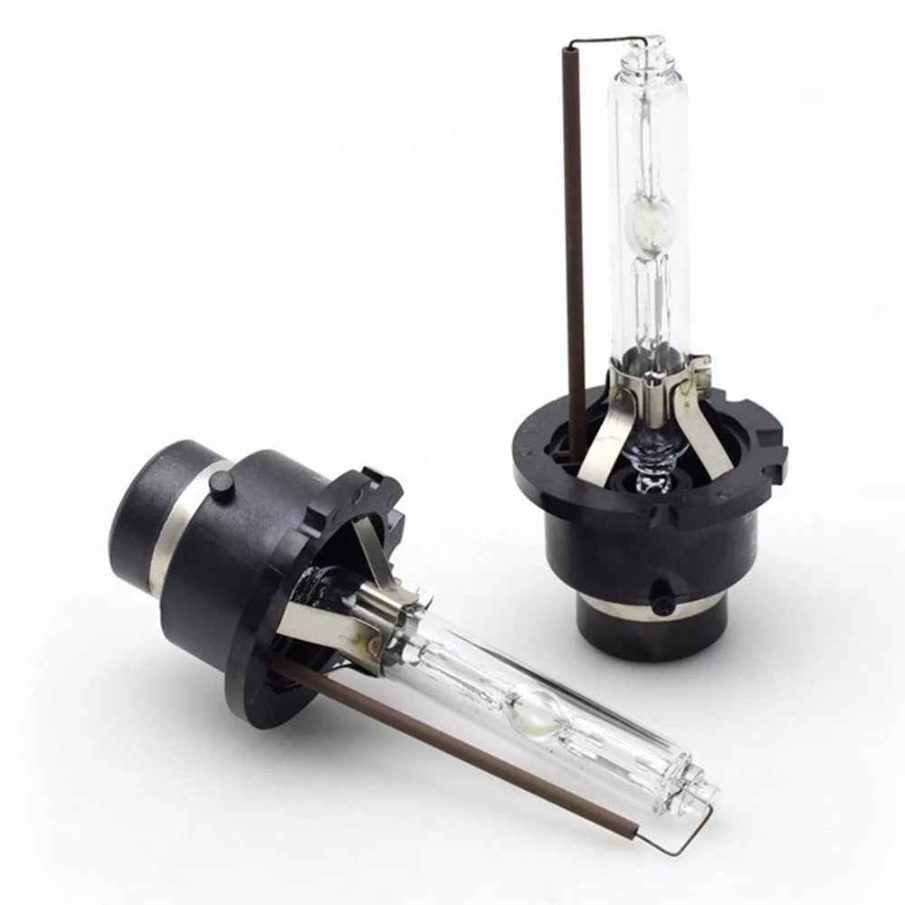 D2S 2Pcs 4300K High Brightness Car Headlight Xenon Bulb IP68 Waterproof High Focus HID Lamp