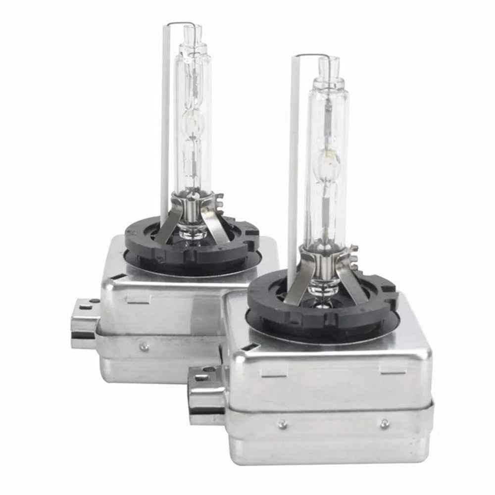 D1S 2Pcs 4300K Xenon HID Headlight Bulbs IP68 Waterproof High Brightness Automotive Front Lamp