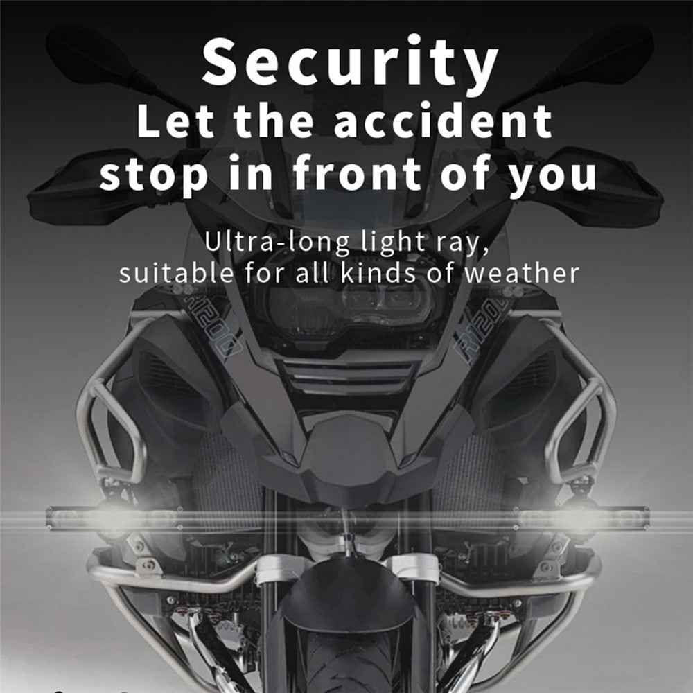 V81 4-LED Motorcycle Fog Light High Power Waterproof LED Headlight for Off-Road Truck SUV