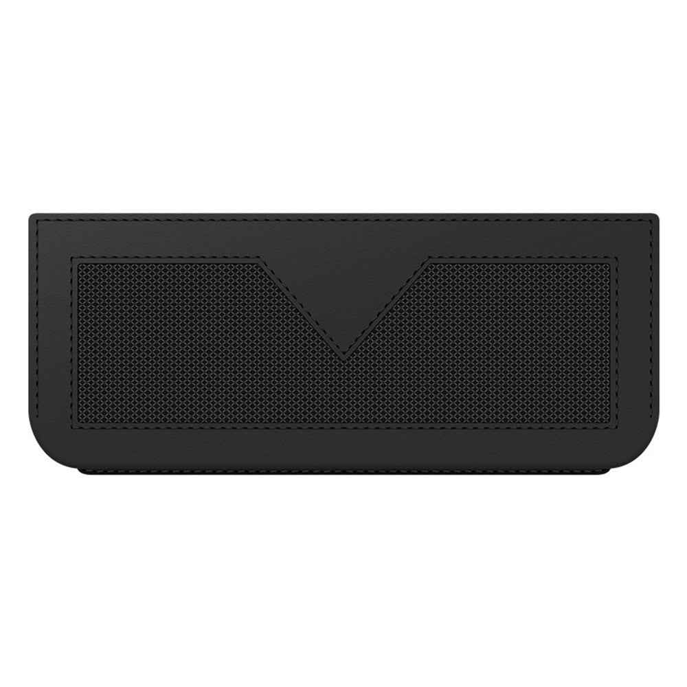 PU Leather Car Storage Bag Multi-Functional Mesh Pouch Adhesive Phone Holder for Vehicle Interior Organization - Black