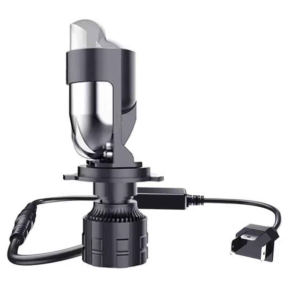 H4 Dual Beam Car LED Headlight High Power Focused Light for Motorcycles and Automotive
