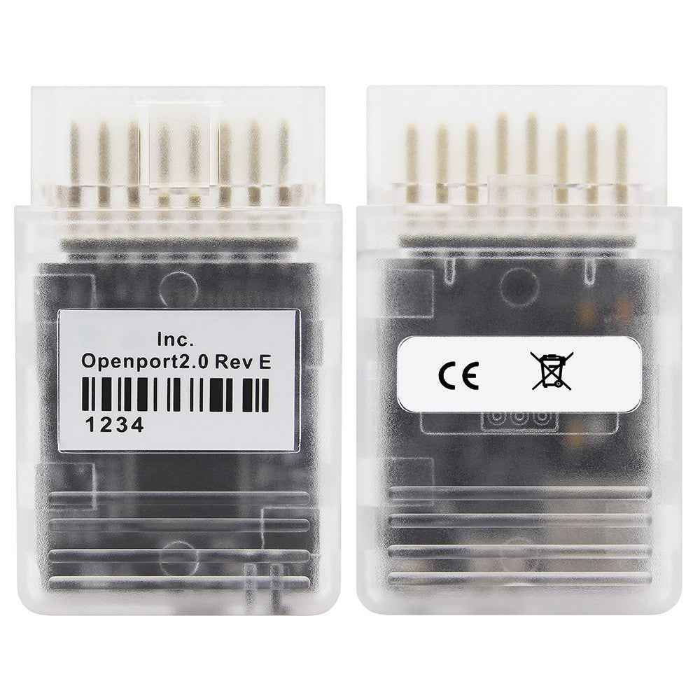 OpenPort 2.0 ECU Flash OBD / OBD2 Tuning Car Diagnostic Tool J2534 Scanner with Recording Disc