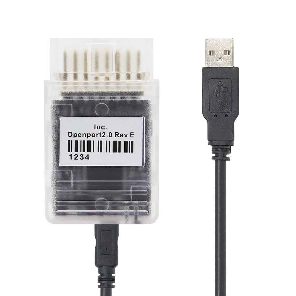 OpenPort 2.0 ECU Flash OBD / OBD2 Tuning Car Diagnostic Tool J2534 Scanner with Recording Disc
