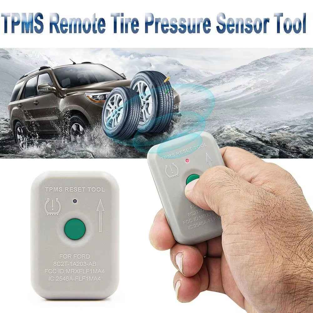 Portable TPMS Reset Tool Car TPMS Sensor for F-150 / Mustang / Edge / Escape / Explorer Tire Pressure Monitor Gauge, TPMS-19 / 8C2Z-1A203-A