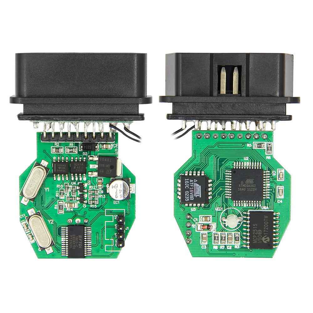 K + DCAN K-CAN FTDI Chip for E60 / E61 / E83 / E81 / E87 OBD2 Auto Car Diagnostic Tool OBD 2 Scanner USB Interface Cable - White