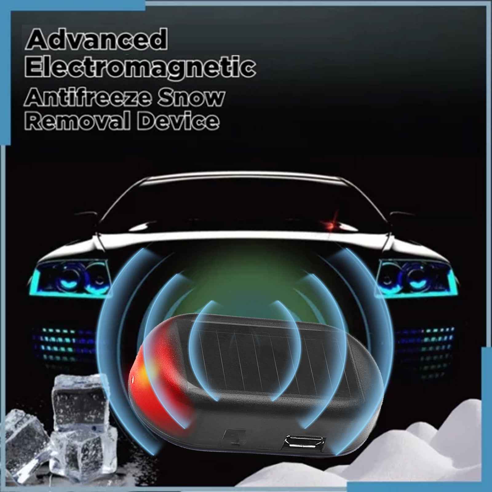 RAYHONG Car Windshield Snow Removal Instrument Electromagnetic Molecular Interference Anti-freeze Device